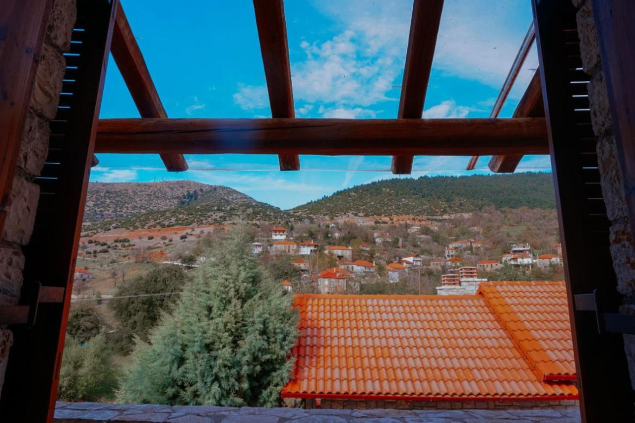 Mezonetes Helmos Apartment Ano Lousoi Exterior foto